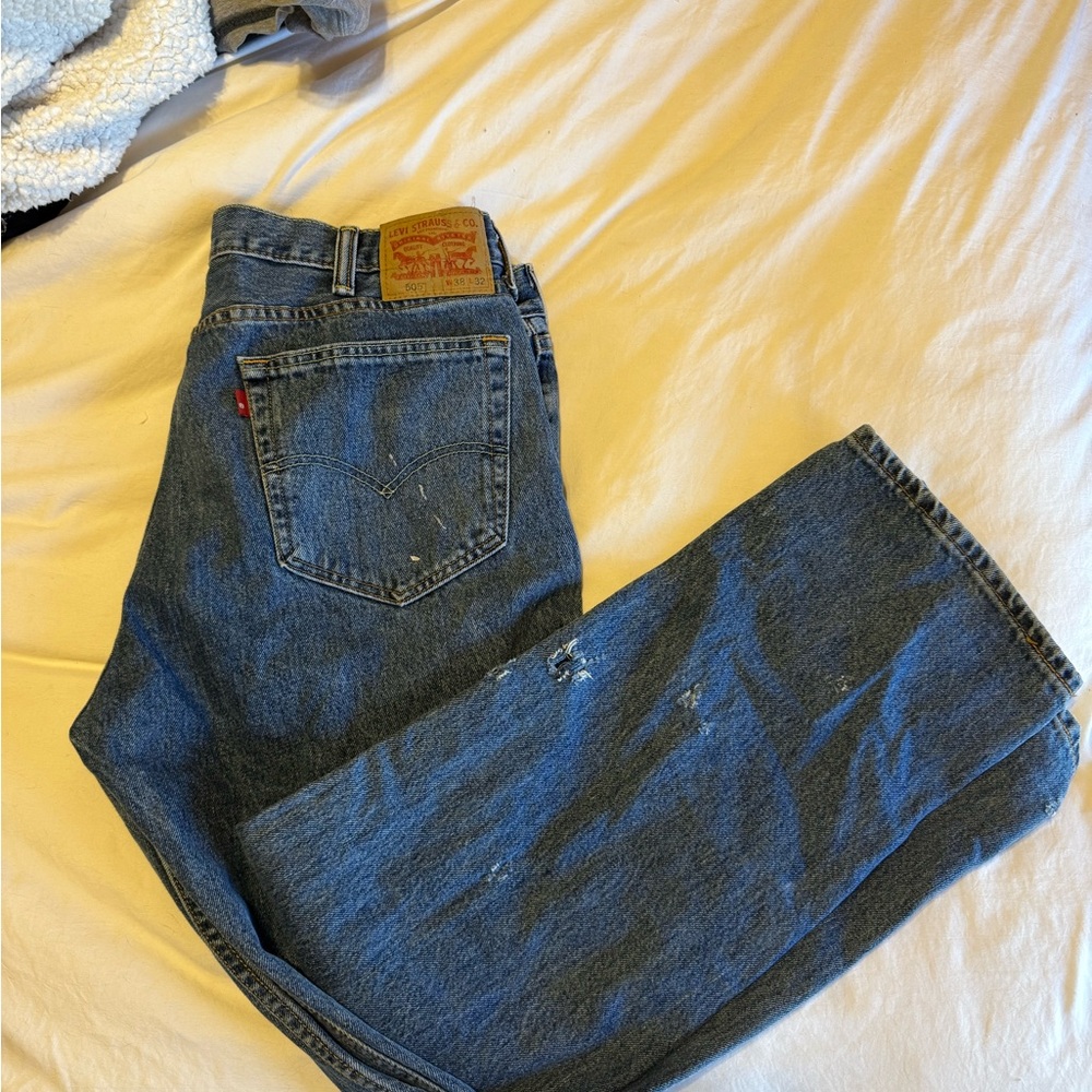 Levi's Men's Straight Jeans in Classic Blue